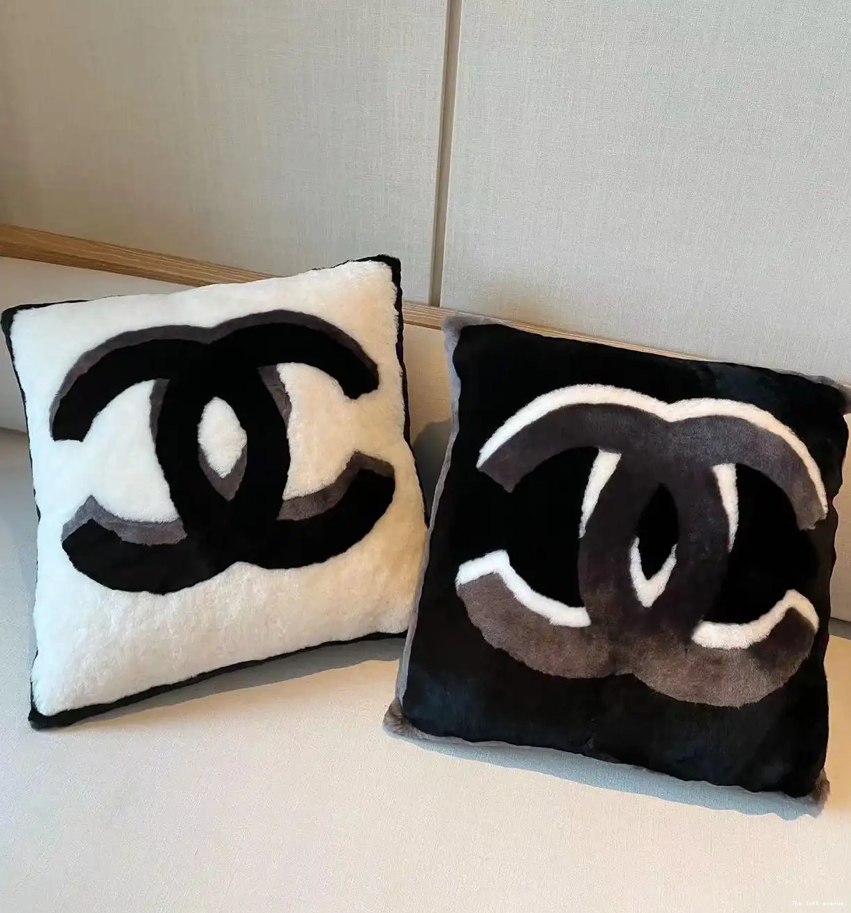 PILLOW SHEARLING THROW COCO 0619